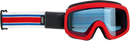 BILTWELL Overland 2.0 Goggle - Racer - Red/White/Blue - Blue Lens 2111-5605-007