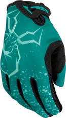 MOOSE OFFROAD Youth SX1™ Gloves - Teal - XL 3332-1762