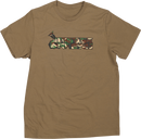 MOOSE OFFROAD Youth Camo T-Shirt - Tan - Small 3032-3686
