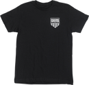 MOOSE OFFROAD Youth Salute T-Shirt - Black - Small 3032-3690
