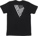 MOOSE OFFROAD Youth Salute T-Shirt - Black - Small 3032-3690