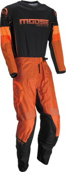 MOOSE OFFROAD Qualifier® Pants - Orange/Gray - US 28 2901-10364