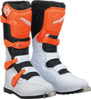 MOOSE OFFROAD Qualifier Boots - Orange - Size 9 3410-2619