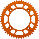 MOOSE OFFROAD Rear Sprocket - Aluminum - 49 Tooth - Orange - Husqvarna/KTM 1211-895-49-14