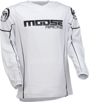 MOOSE OFFROAD Qualifier® Jersey - Black/White - 4XL 2910-7194