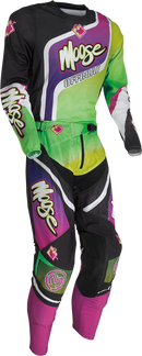 MOOSE OFFROAD Sahara Pants - Purple/Green - US 32 2901-10412