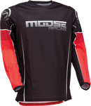 MOOSE OFFROAD Qualifier® Jersey - Red/Black - 4XL 2910-7186