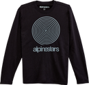 ALPINESTARS Spiral Long-Sleeve T-Shirt - Black - 2XL 1232-71020-102X