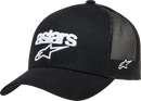 ALPINESTARS Pedigree Hat - Black/White - One Size 1232-81040-1020