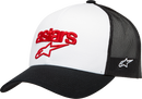 ALPINESTARS Pedigree Hat - White/Black - One Size 1232-81040-2010