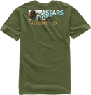 ALPINESTARS Painted T-Shirt - Military Green - Large 1232-72224-690L