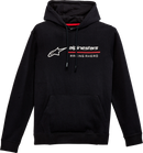 ALPINESTARS Linear Race Hoodie - Black - 2XL 1232-51000-102X