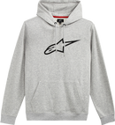 ALPINESTARS Ageless V2 Hoodie - Heather Gray/Black - Medium 1232-510101126M
