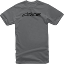 ALPINESTARS Ride 3.0 T-Shirt - Charcoal/Black - Large 1232-722001810L
