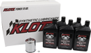 Klotz Oil Basic Oil Change Kit for Harley-Davidson Evolution Big Twins KH-107