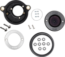 S&S CYCLE Air Stinger Stealth Air Cleaner Kit - Chrome Ring 170-0714A