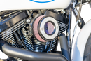 S&S CYCLE Air Stinger Stealth Air Cleaner Kit - Black Chrome Ring 170-0716A