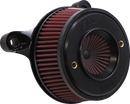 S&S CYCLE Air Stinger Stealth Air Cleaner Kit - Black Chrome Ring 170-0716A