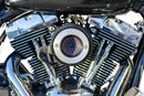 S&S CYCLE Air Stinger Stealth Air Cleaner Kit - Chrome Ring 170-0715A