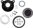 S&S CYCLE Air Stinger Stealth Air Cleaner Kit - Chrome Ring 170-0715A