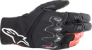 ALPINESTARS Hyde XT DrystarXF® Gloves - Black/Bright Red - XL 3522523-1303-XL