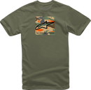 ALPINESTARS Free Camo T-Shirt - Military - XL 1232-72220690XL