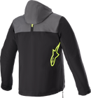 ALPINESTARS Sherpa Jacket - Black/Gray/Yellow - Small 4208123-9151-S