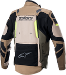 ALPINESTARS Halo Drystar® Jacket - Black/Sand/Yellow - 3XL 3204822-865-3X