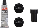 BURLY BRAND Louie Handlebar - Louie B - 8" - Textured Black B12-7007TB