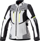 ALPINESTARS Stella Bogota Drystar® Jacket - Gray/White - Large 3217023-9037-L