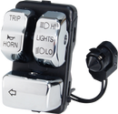 DRAG SPECIALTIES Can Bus Handlebar Control Module - Left - Chrome 78591