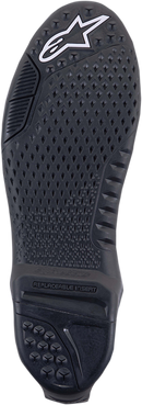 ALPINESTARS Tech 10 Sole - Black/White - US 9-10 25SUT21-12-910