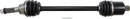 MOOSE OFFROAD Axle Kit - CV/Complete - OEM Replacement - Standard - Rear Left/Right - Ranger 900/1000 POL-7095