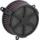 COBRA Air Cleaner Kit - Black 606-0104-04B-SB for Enhanced Motorcycle Performance