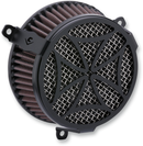 COBRA Air Cleaner Kit - Black 606-0101-02B-SB for Enhanced Motorcycle Performance