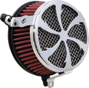 COBRA Air Cleaner Kit Chrome 606-0104-01-SB for Enhanced Motorcycle Performance