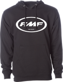 FMF Factory Classic Don Pullover Fleece Hoodie - Black, XL (Part No. FA22121903BLKXL)