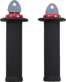 ODI Ruffian ATV/PWC Grips - Black/Red J33RFB-R