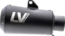 LEOVINCE Universal LV-10 Slip-On Muffler - Full Black 9746FBU