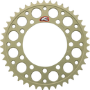 RENTHAL Rear Sprocket - Aluminum - 43 Tooth - Suzuki/Yamaha 210U-525-43P-HA