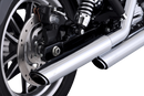 VANCE & HINES 3" Twin Slash Slip-On Muffler - Chrome 16337