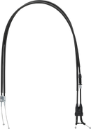 MOOSE OFFROAD Black Vinyl Throttle Cable - Stock Length - Honda 45-1273