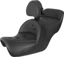 SADDLEMEN Seat - Roadsofa™ - With Backrest - Pillow Top - Black H88-07-181BR