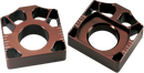 PRO CIRCUIT Axle Blocks - Red - Honda HAB00
