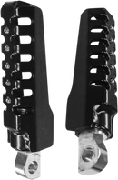 BURLY BRAND Razorback Foot Pegs - Black B13-1002B
