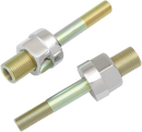 BURLY BRAND Adjustable Shock Lowering Kit - Rear - Lowers 0"-1.25" - Chrome/Gold Anodized Finish B28-257CH