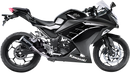 LEOVINCE LV-10 Black Edition Muffler - Ninja 300 15205BU
