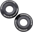 MOOSE OFFROAD Fast Wheel Spacer - Rear - Black - Honda W16-1301GB