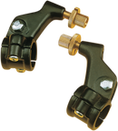PARTS UNLIMITED Two-Piece Black Lever Holder - Right 233-82921-31