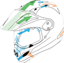 ARAI HELMETS XD-4 Helmet - Africa Twin - XS 0140-0227